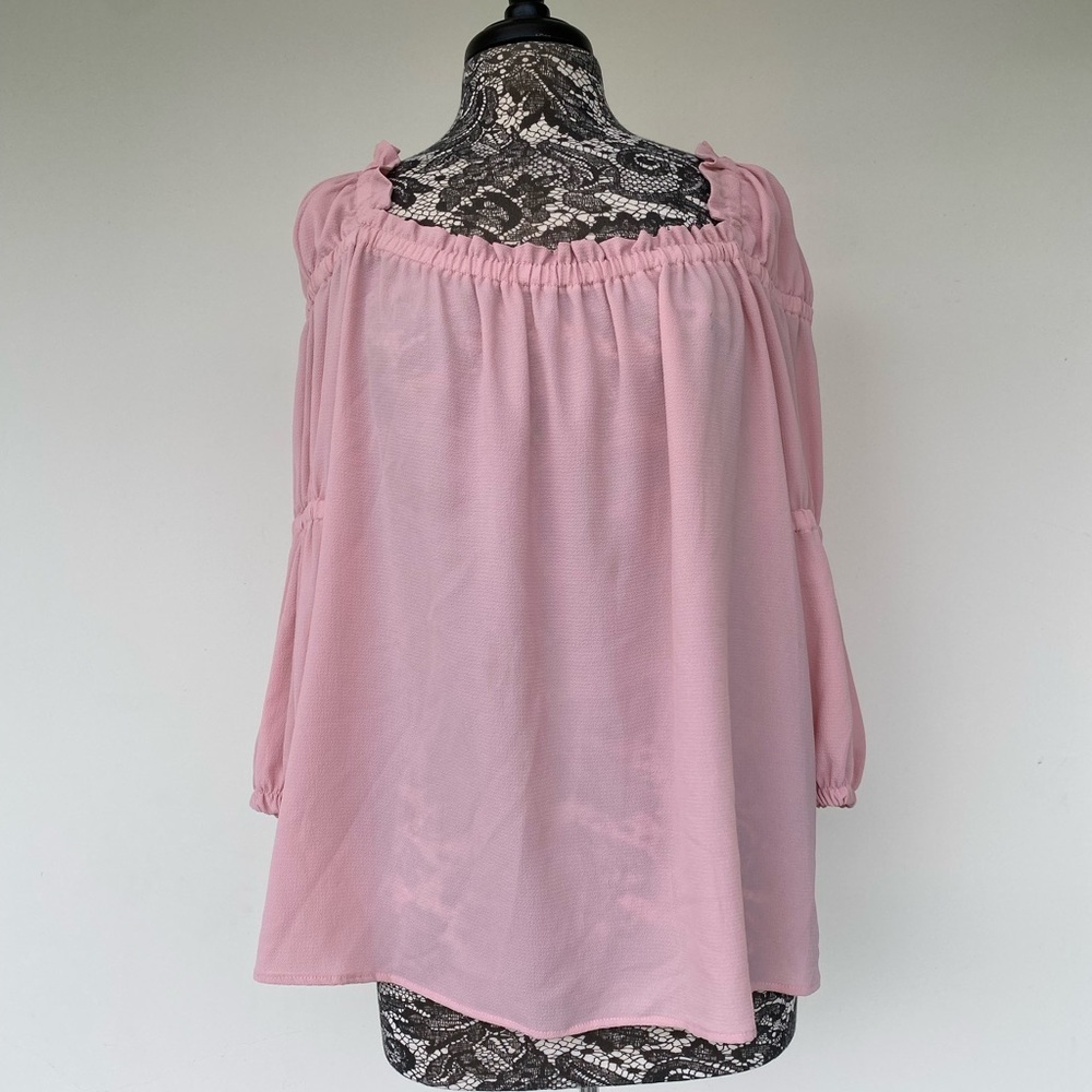 Elegant Pink Women's Top